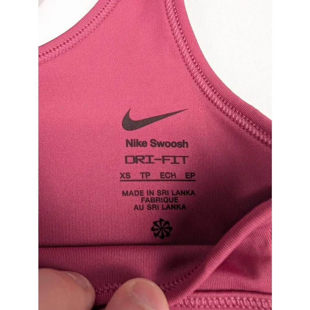 Nike Girl's XS Pro Dri-Fit Swoosh Sports Bra & 3